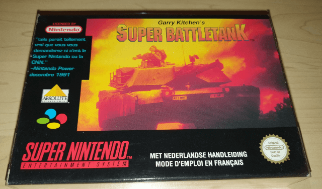 Super Battletank screenshot 3 for Super Nintendo